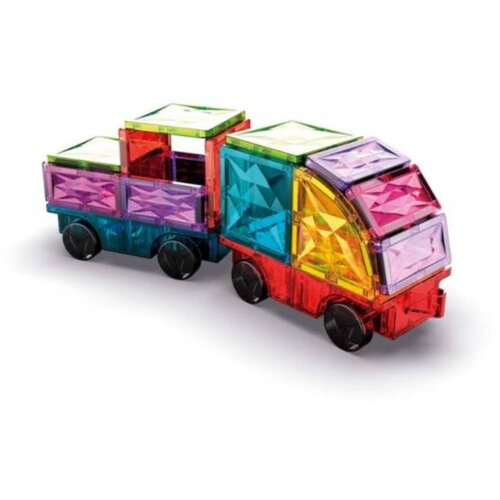 Geomagworld Geomag: Magnetic Tiles Gems vozila magnetske kocke, set od 24 komada Slike