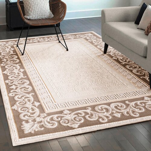 Lesnina XXXL tkana preproga harmony 120/160 cm tkano rjava Slike