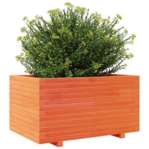  Vrtna sadilica vo&amp;scaron;tano smeđe boje 90x60x49,5 cm od borovine Slike