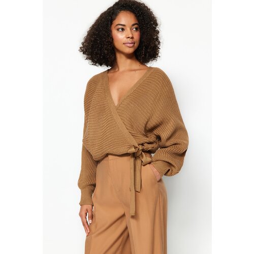 Trendyol Sweater - Brown - Regular fit Cijene
