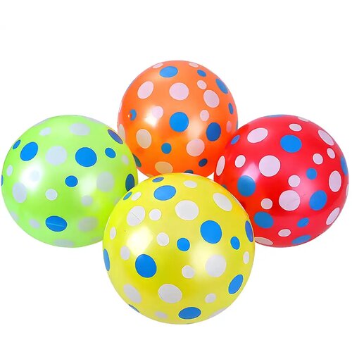 Magic Toys Pikčasta gumijasta žoga v različnih barvah, 23 cm, 1 kos. Cene