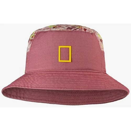 Buff Dječji pamučni šešir boja: ružičasta, pamučni