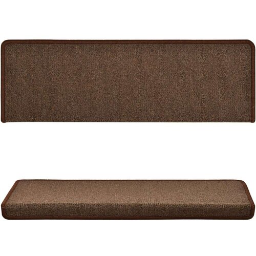  Tepisi za stepenice 15 kom 65x21x4 cm smeđi Slike