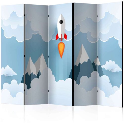  Paravan u 5 dijelova - Rocket in the Clouds II [Room Dividers] 225x172 Slike