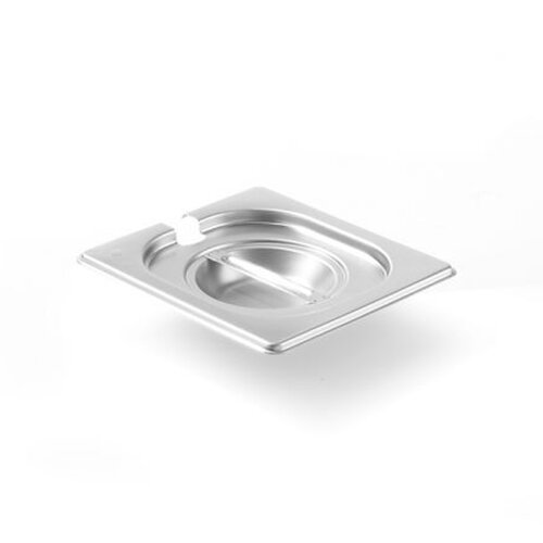 Hendi Jeklen pokrov za GN Kitchen Line z izrezom za zajemalko GN 1/6 - 806968, (21383988) Cene