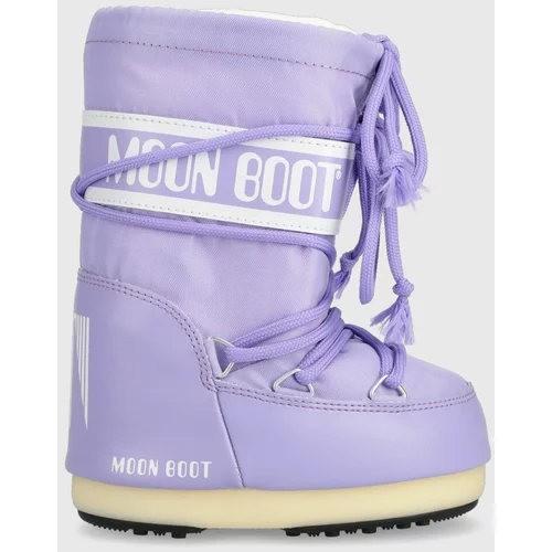 Moon Boot Otroške snežke vijolična barva