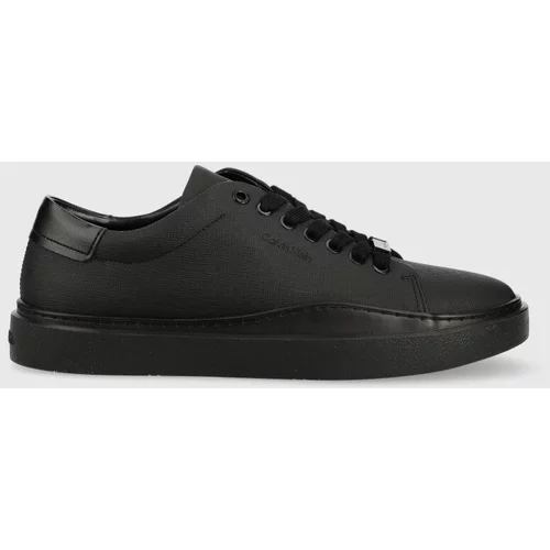 Calvin Klein Tenisice LOW TOP LACE UP LTH boja: crna, HM0HM01051