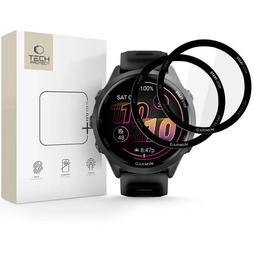 TECH-PROTECT HIBRIDNO STEKLO FLEX+ 2-KOMPLET ZA GARMIN FORERUNNER 970, (5000336573) Slike
