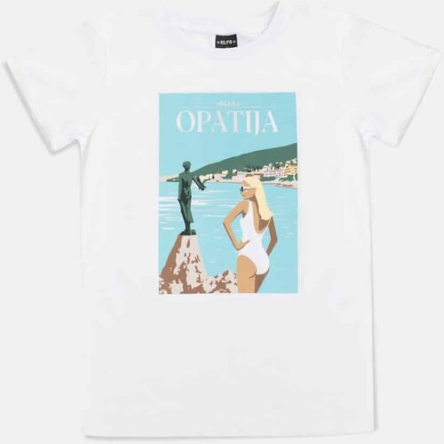Elfs ženski T-shirt RAZGLEDNICA OPATIJA Slike