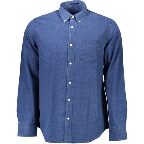 Gant LONG SLEEVE SHIRT MEN BLUE Slike