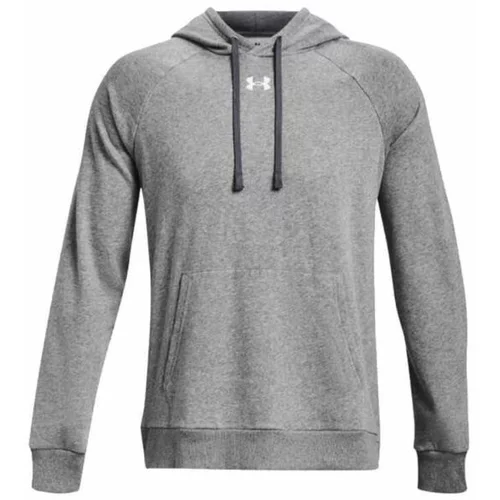 Under Armour UA Rival Fleece Hoodie Pulover Siva