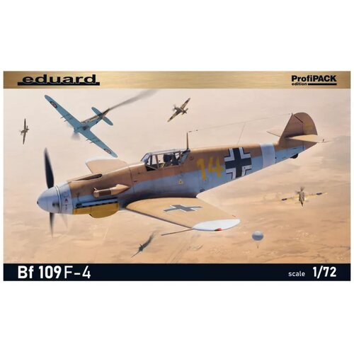 Eduard model kit aircraft - 1:72 bf 109F-4 Slike