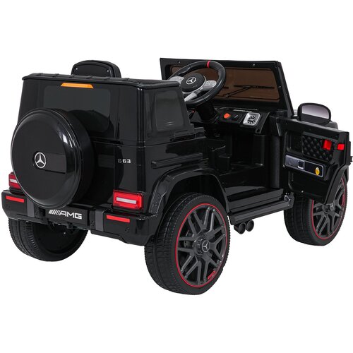  Licencirani auto na akumulator Mercedes G63 AMG LIFT - crni Slike