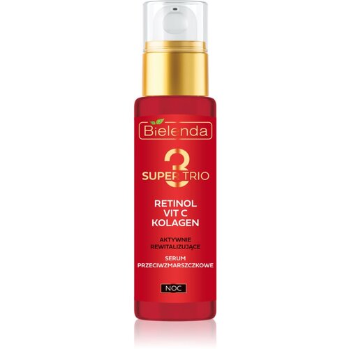 Bielenda Super Trio revitalizacijski serum za noč 30 ml Slike