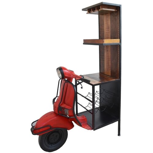 Signes Grimalt Kovčki in škatle za shranjevanje Pohištvo Vespa Bar. Rdeča Cene