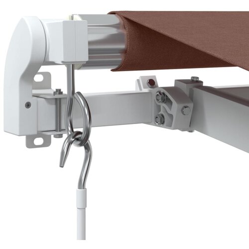 Tenda na ručno uvlačenje smeđa 600 x 350 cm Slike