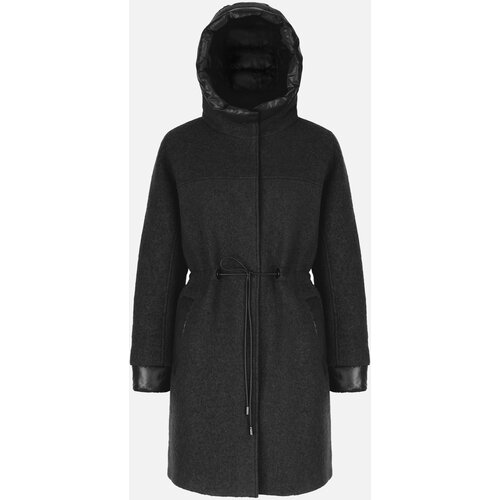 Geox Dark Grey Women's Coat Kleopy - Women's Cene