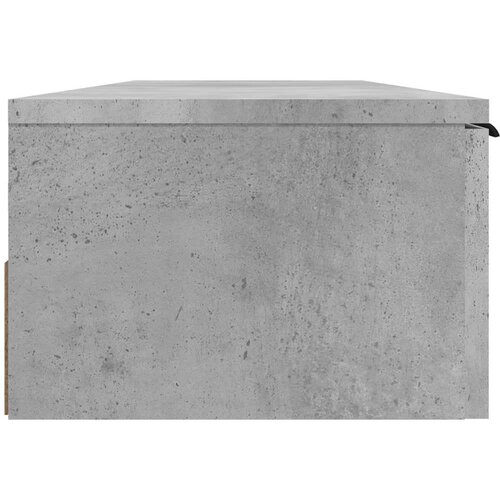  Zidni ormarić boja betona 102x30x20 cm od konstruiranog drva Slike