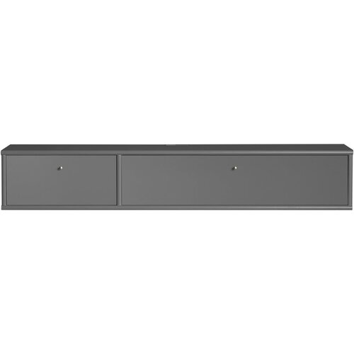 Hammel Furniture Antracitno siva TV omarica 136x22 cm Mistral &amp;ndash; Slike
