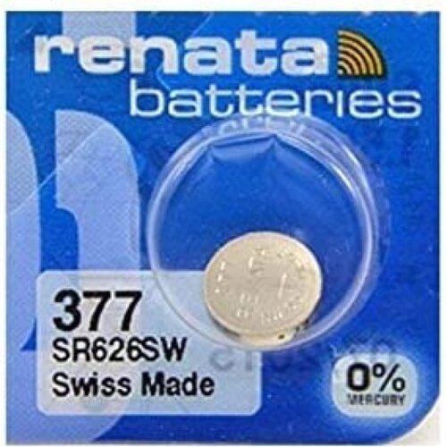 Renata SR377/Z baterije silveroxide 1.55V 377/SR626SW srebro oksid/dugme baterija sat Slike