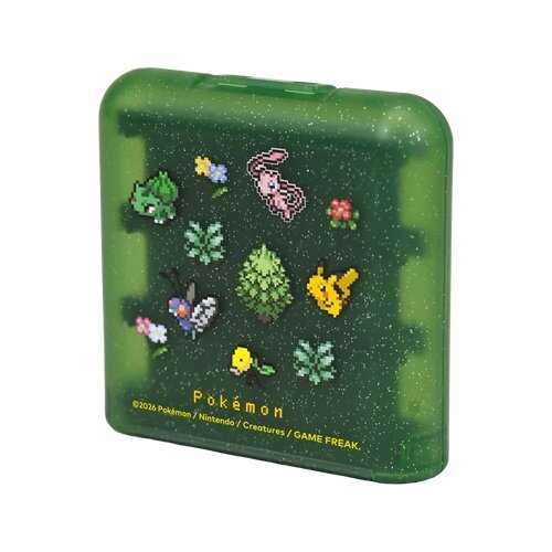 Hori Za&amp;scaron;čitna &amp;scaron;katlica - 24 GAME CARD CASE (PIXEL GREEN) za Nintendo Switch&amp;trade; 2, (5000366051) Slike