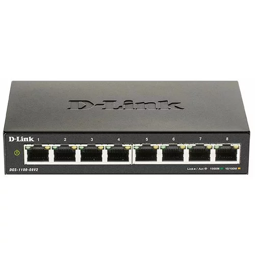 D-link switch web upravljivi, DGS-1100-08V2/E
