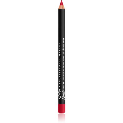 NYX Professional Makeup Su&amp;egrave;de Matte Lip Liner črtalo za ustnice 1 g odtenek Spicy Slike
