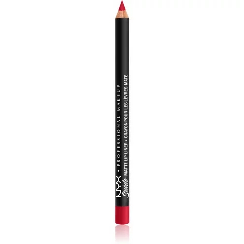 NYX Professional Makeup Suède Matte Lip Liner črtalo za ustnice 1 g odtenek Spicy