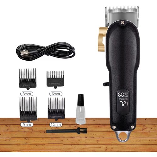 INF Električni strižnik z samobrušečim rezilom, 4 nivoji in LCD Black, (5000339565) Cene