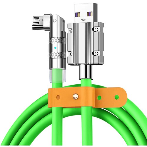 INF 90° vrtljiv polnilni kabel - 120 W - 1,2 m Green, (21262035) Cene