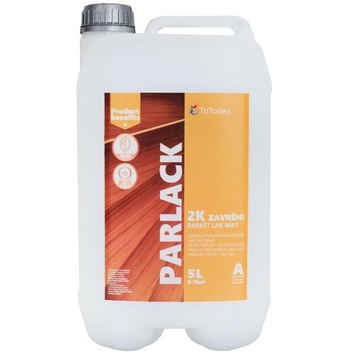 Tritonex Zavr&amp;scaron;ni parket lak mat A Parlack 2K Slike