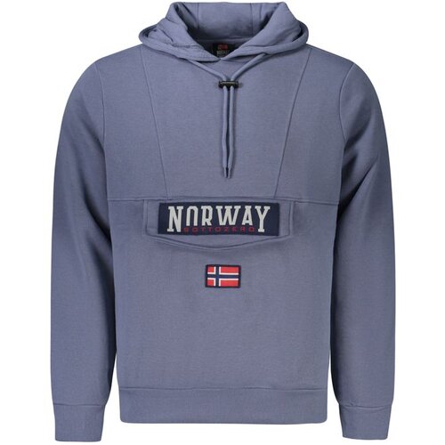  Muška plava zip-up majica s kapuljačom NORWAY 1963 Cene