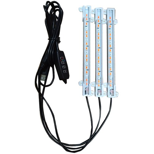 INF Stojalo za rastlinsko svetilko, 25 cm, trojna glava, napajanje preko USB (adapter ni priložen), (22108771) Cene