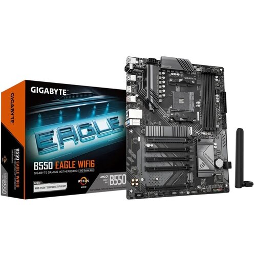 Gigabyte mb B550 eagle WIFI6 AM4, 4xDDR4, wi-fi 6, 2xM.2 4xSATA, 11x usb, atx Cene