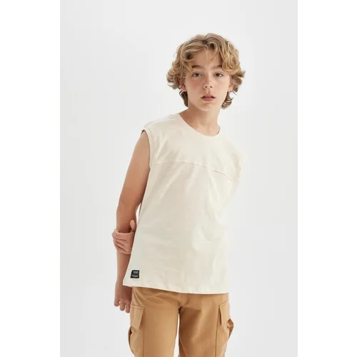 Defacto Boy's Crew Neck Undershirt