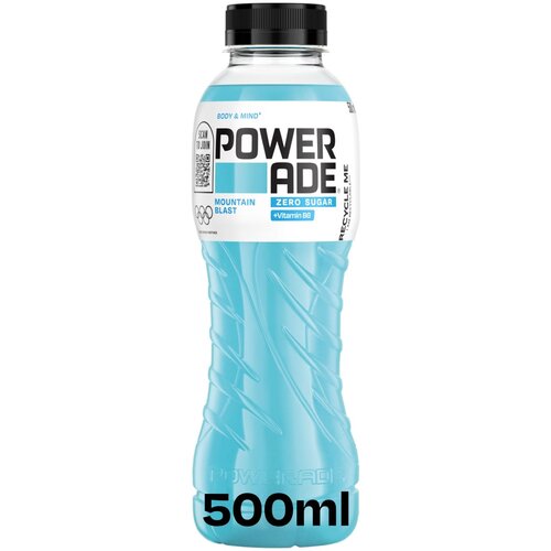 Powerade Mountain Blast Zero 0,5l PET Slike