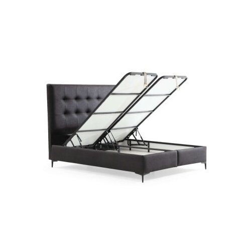 Hanah home bračni krevet dimple 120 x 200 black Slike