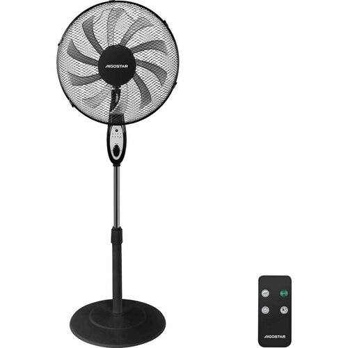 Aigostar Stajaći ventilator 60W/230V crni + daljinski upravljač Cene