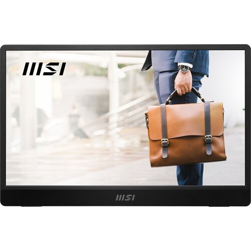 MSI PRO MP161 E2U portable TV /monitor Portable monitor Black 39.6 cm (15.6) LED 1920 x 1080 pixels Cijene