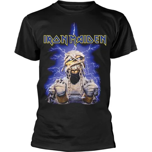 Iron Maiden Košulja Powerslave Mummy Unisex Black M