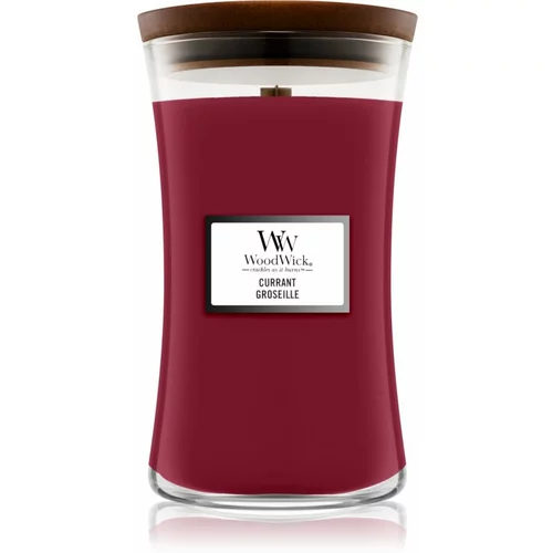 WoodWick currant dišeča svečka 610 g unisex
