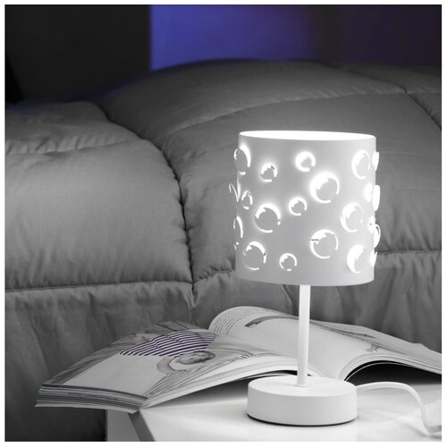  ONLI - Stona lampa BOLLICINE 1xE14/6W/230V 22 cm bela Cene