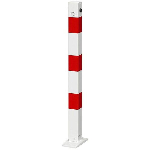  Zaporni stebriček (Vi&scaron;ina nad tlemi: 900 mm, Do x &Scaron;: 70 x 70 mm, Jeklo, Trikotni zapah, Montaža na tla) Cene