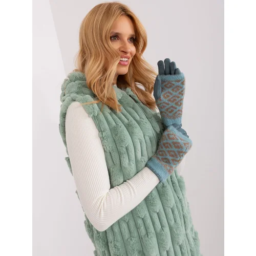 Wool Fashion Italia Gloves-AT-RK-2310.93-mint