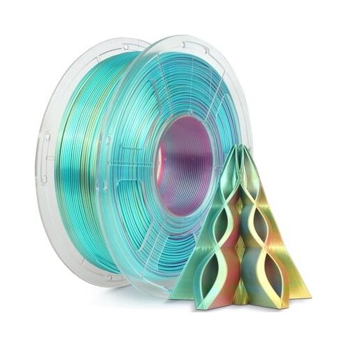 SUNLU Silk PLA+ Tri-Color Red Yellow Green Slike