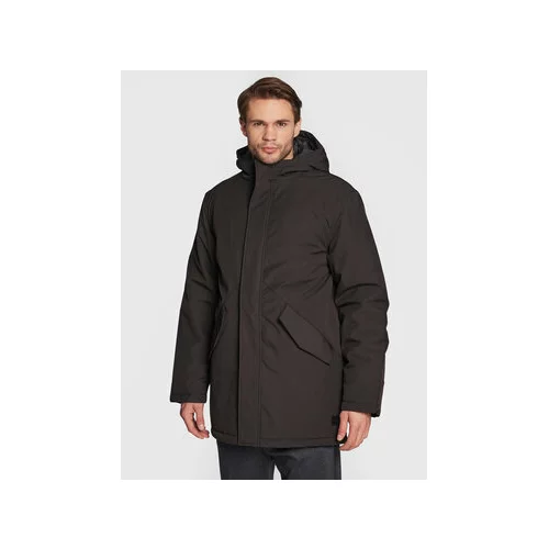 Solid Zimska jakna Dimos 21107441 Črna Regular Fit