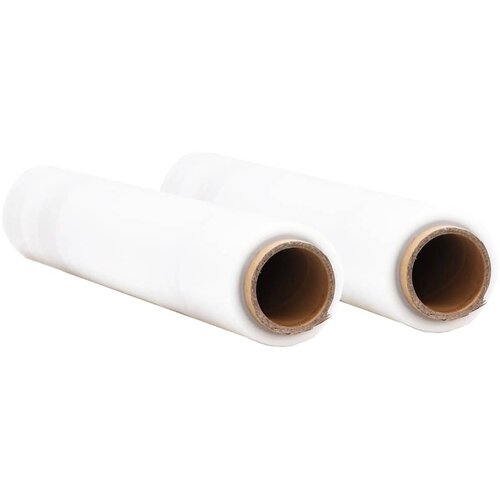 vidaXL raztegljiva folija 2 kosa prozorna 20 &mu;m 50 cm x 300 m, (22067516) Cene