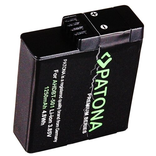 Patona Baterija za GoPro Hero 5/6/7 AABAT-001 1250mAh Li-Ion Premium Slike