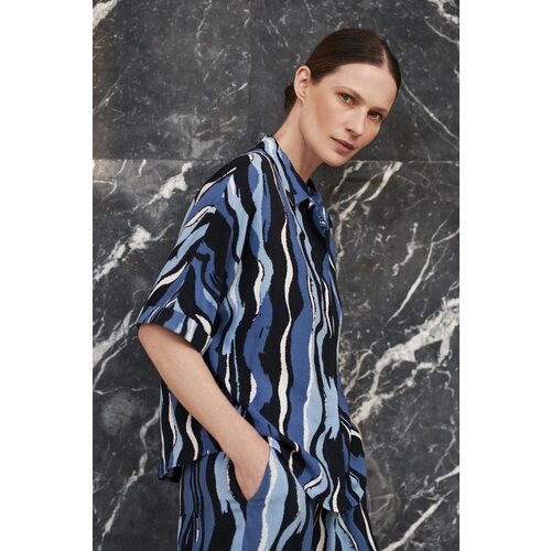 Marisse Women&amp;#039;s Shirt L-Ko-4362 Navy Slike