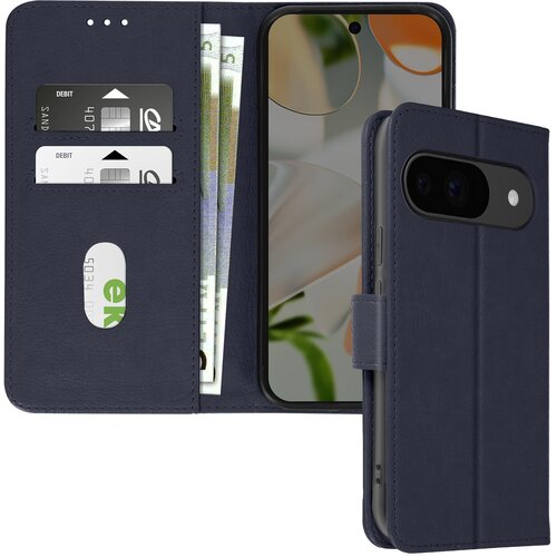 AVIZAR Ohišje za Google Pixel 9 in 9 Pro Clapet Wallet and Video Holder, Modra noč, (5000015309) Cene